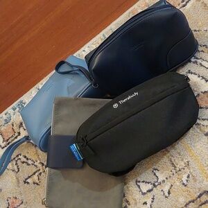 A bunch of new cosmetic bags